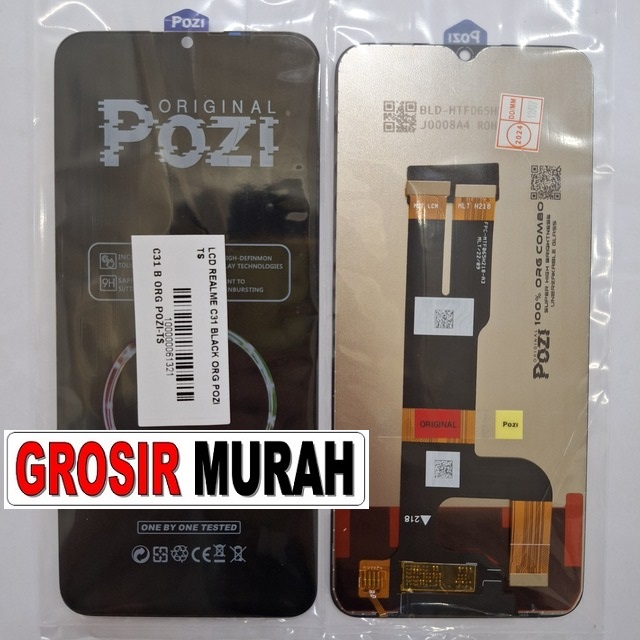 LCD Realme C31 Org Pozi Black