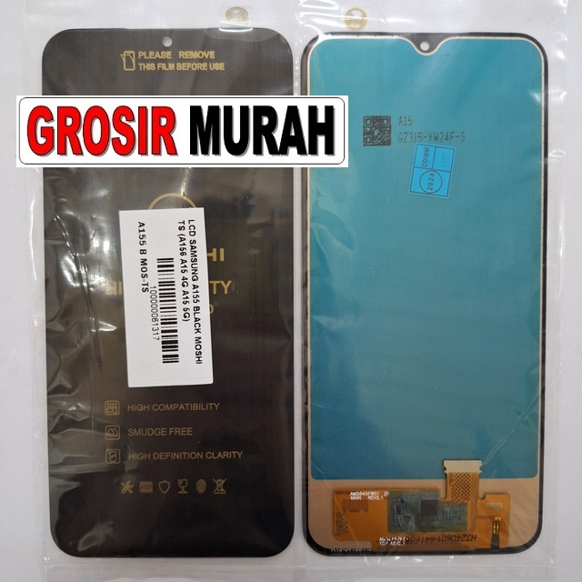 LCD Samsung A155 Moshi A156 A15 4G A15 5G M156 M155 Black