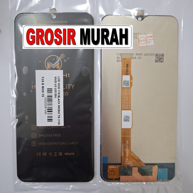 LCD Vivo Y19 Moshi (kompatibel Y5s, U3, U20, Z5i) warna Black