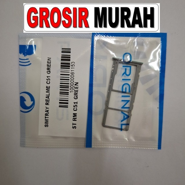 Jual Simtray Realme C51 Simcard Simlock Slot Sim Tray