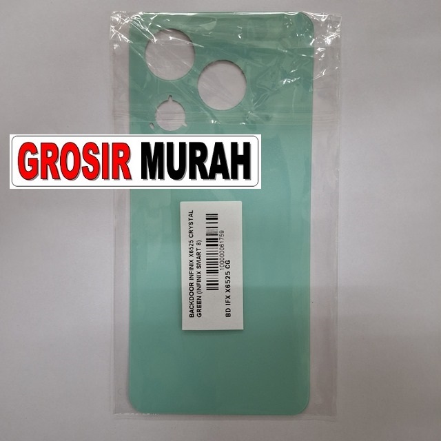 Backdoor Infinix Smart 8 X6525 Crystal Green
