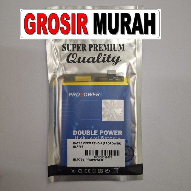 Batre Oppo Reno 4 Propower BLP791