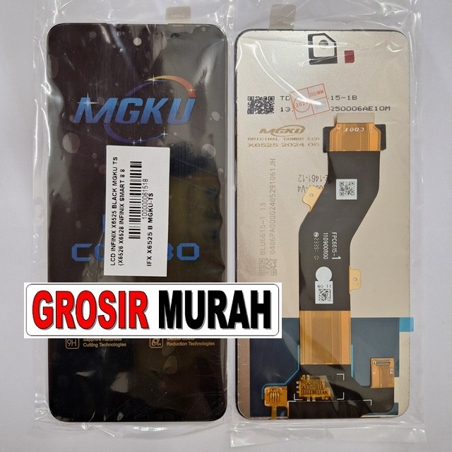 Lcd Infinix X6525, X6526, X6528, Infinix Smart 8, Smart 8 Plus, Hot 40I, Spark Go 2024, Spark 20 Mgku - Presisi, mudah dipasang, tampilan tajam, multitouch 10 jari