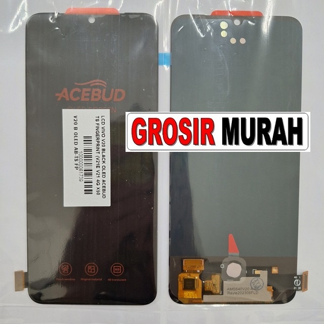 LCD Vivo V20 OLED Acebud Fingerprint V21E V21 4G X50E Y73S