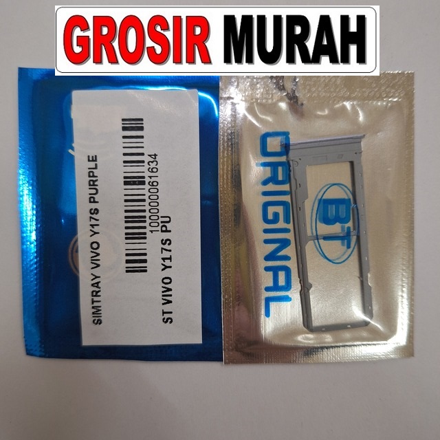 Jual Simtray Vivo Y17S Simcard Simlock Slot Sim Tray