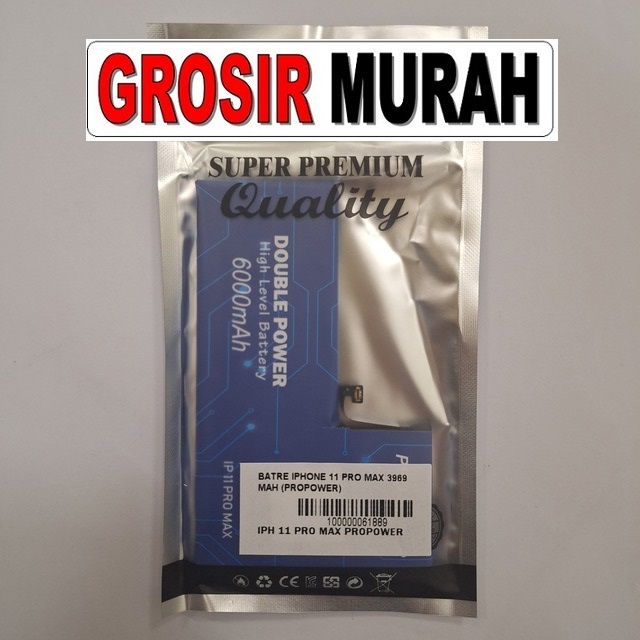 Batre Iphone 11 Pro Max 3969 Mah Propower
