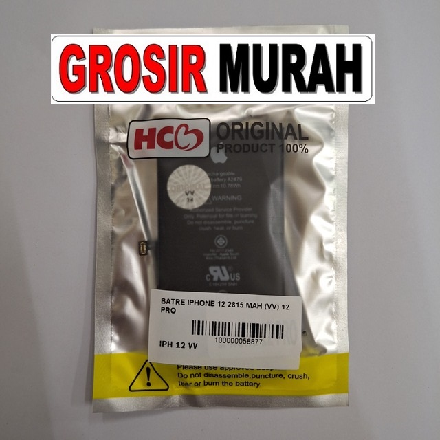 Batre Iphone 12 2815 Mah (Vv) 12 Pro
