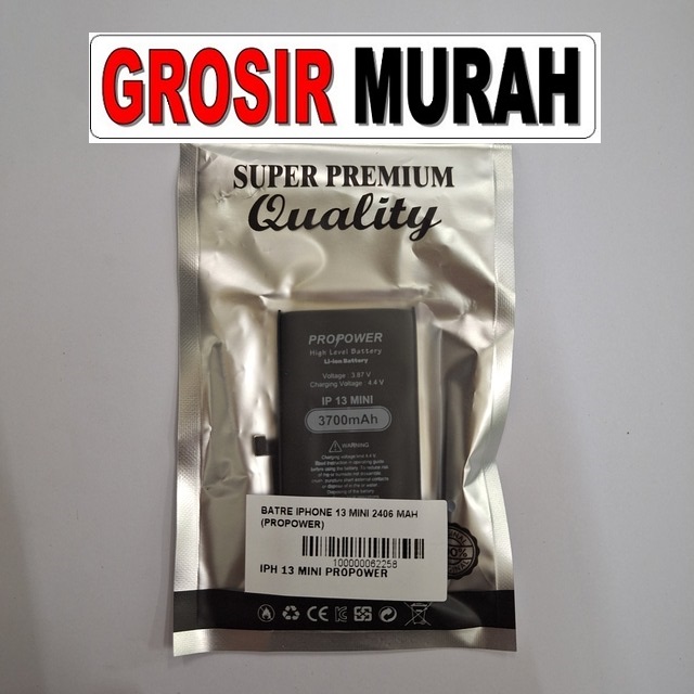 Batre Iphone 13 Mini 2406 Mah (Propower)