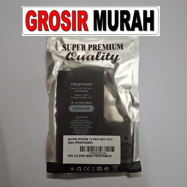 Batre iPhone 14 Pro Max Propower