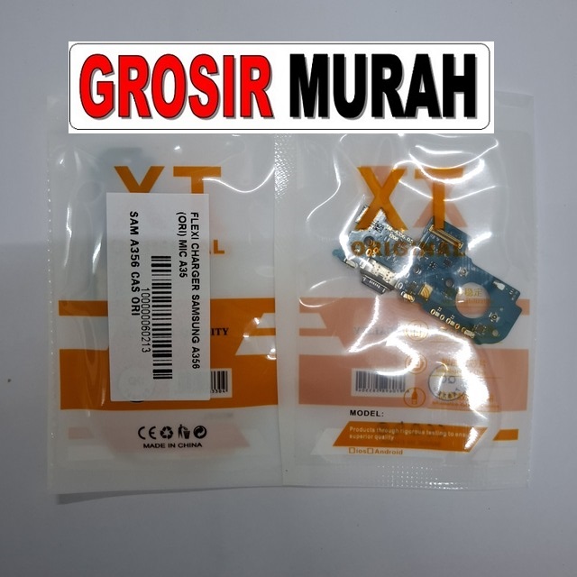 Flexi Charger Samsung A356 Ori Mic A35