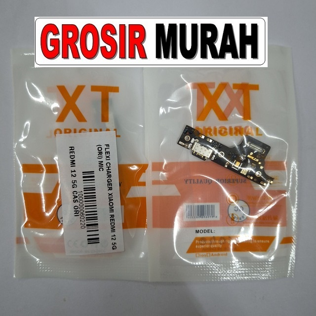 Flexi Charger Redmi 12 5G Ori Mic