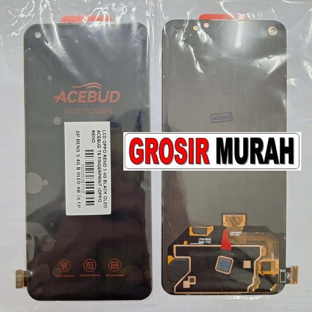 LCD Oppo Reno 5 OLED Acebud Fingerprint kompatibel Reno 6 & Reno 5 5G
