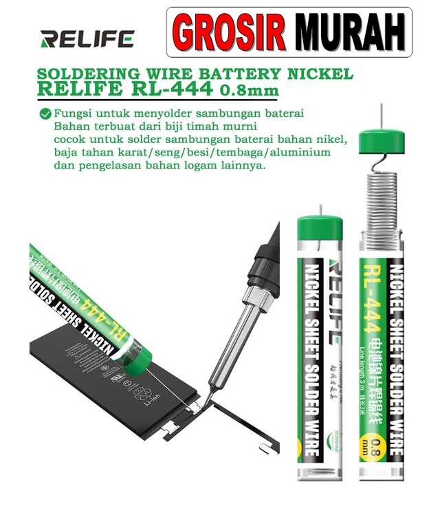 Jual Timah Gulung 0.8 Mm Relife Rl-444