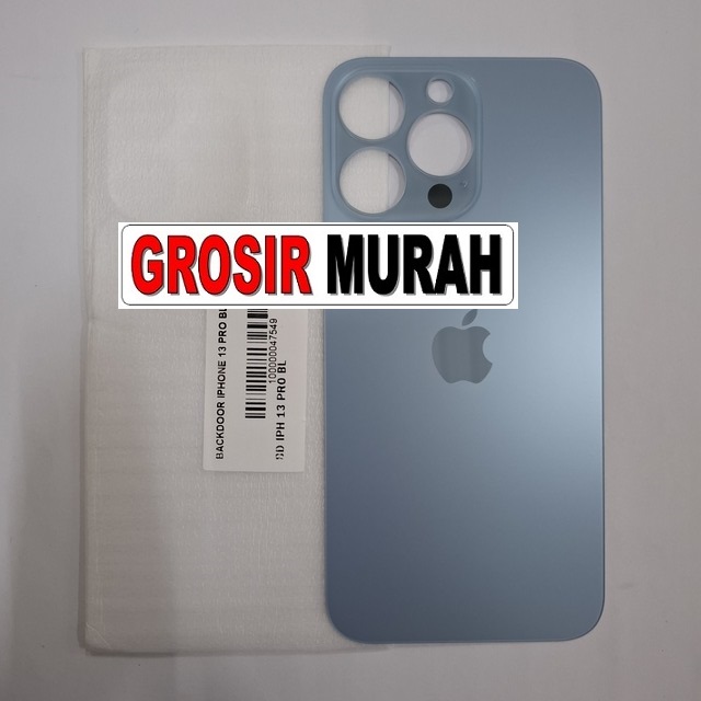 Backdoor iPhone 13 Pro Blue sparepart housing belakang