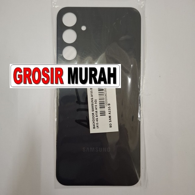 Backdoor Samsung A155 A15 4G A156 A15 5G Black