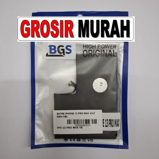 Batre Iphone 13 Pro Max 4352 Mah (Vb)