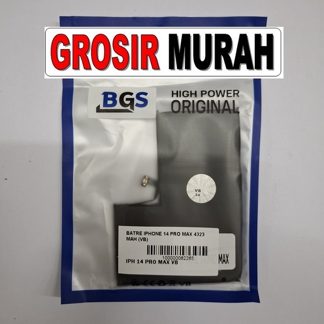 Batre Iphone 14 Pro Max 4323 Mah (Vb)