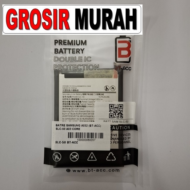 Batre Samsung A032 Bt-acc Slc-50 A03 Core