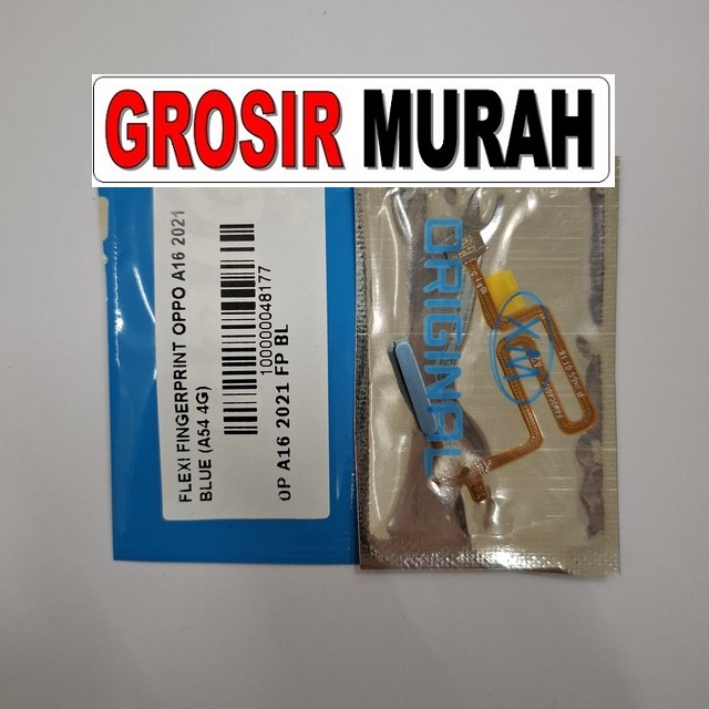 Flexi Fingerprint Oppo A16 2021 Blue OEM Kompatibel A54 4G