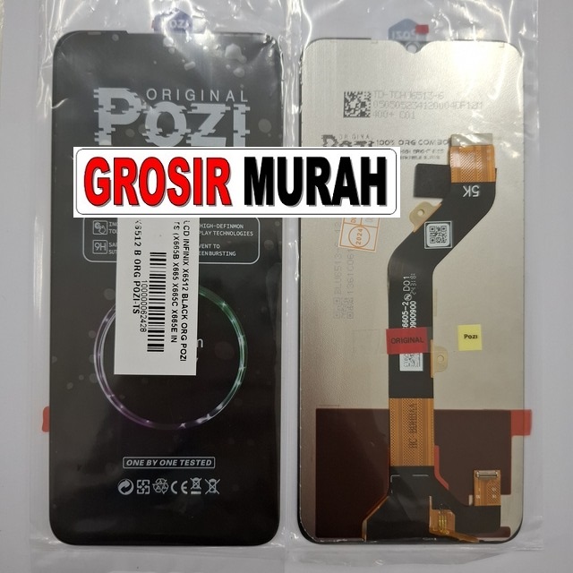 LCD Infinix X6512 ORG POZI X665B X665 X665C X665E Smart 6 HD Hot 12i Hot 20i