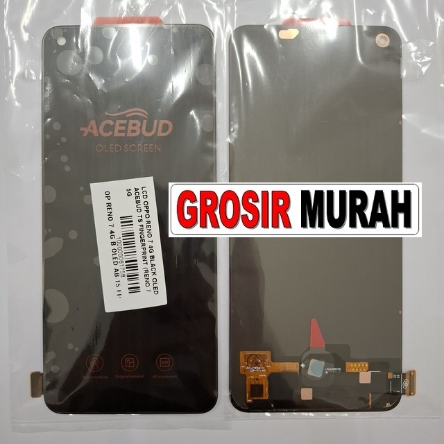 LCD Oppo Reno 7 OLED Acebud Fingerprint kompatibel Reno 8