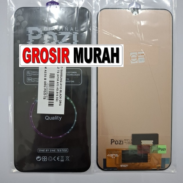 LCD Samsung A155 Org Pozi A156 A15 4G A15 5G M156 M15 5G Black