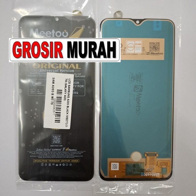 LCD Samsung A205 Meetoo Galaxy A20 Black