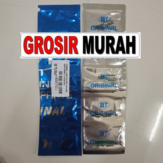 Tombol Luar On Off Volume Oppo Reno 5 5G Black
