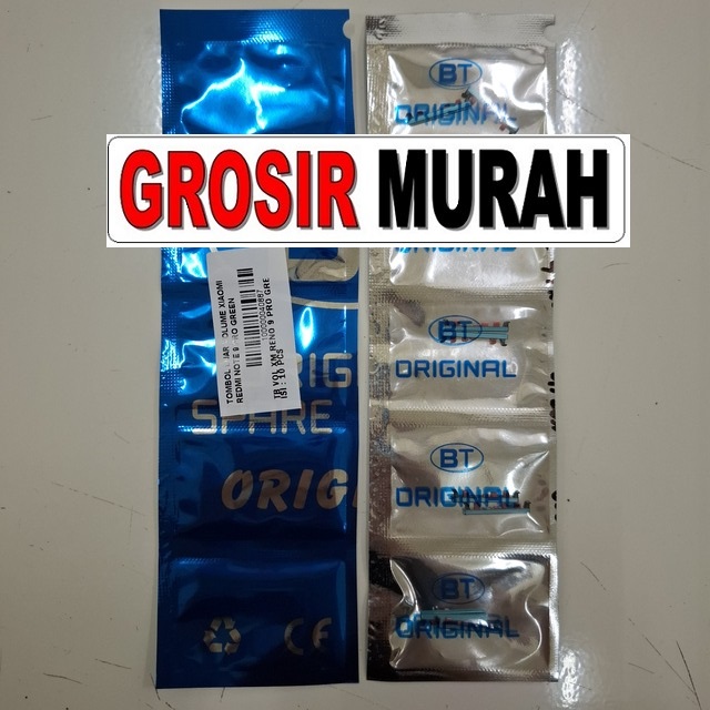 Tombol Luar Volume Redmi Note 9 Pro Green