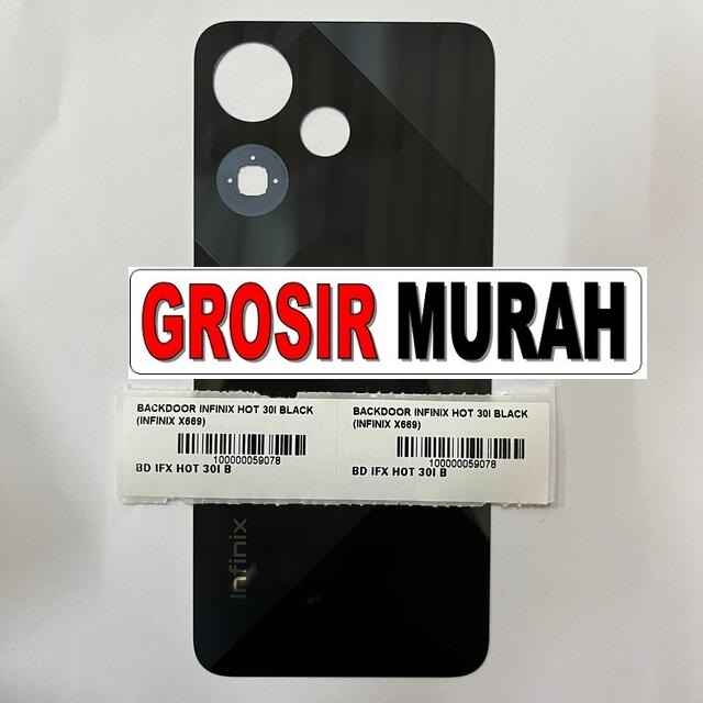 Backdoor Infinix Hot 30I Hitam X669