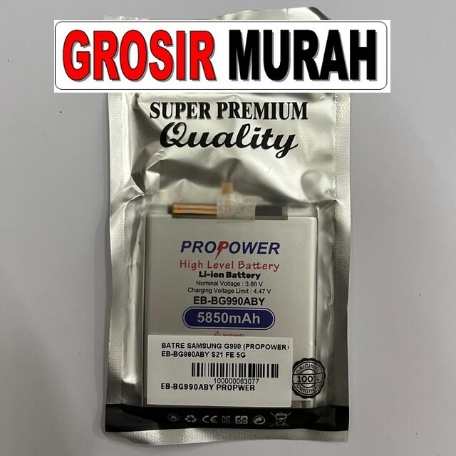 Batre Samsung G990 Propower EB-BG990ABY S21 FE 5G