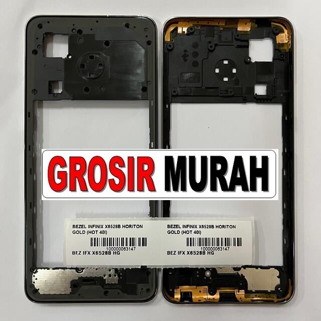 Bezel Infinix X6528B Hot 40I Horizon Gold