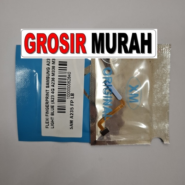 Flexi Fingerprint Samsung A235 A23 4G A236 M336 M33 5G A23 5G M53 M536 Light Blue