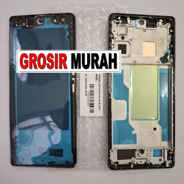 Frame LCD Vivo V29 5G Black Bezel