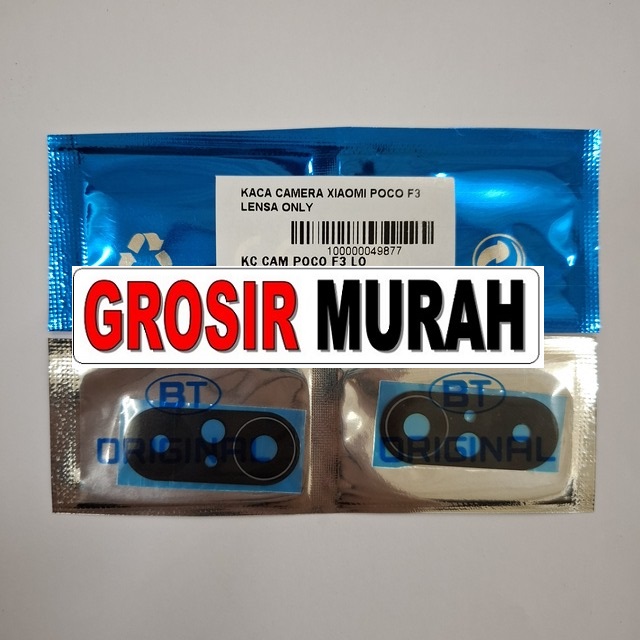 Kaca Kamera Xiaomi Poco F3 Lensa Only