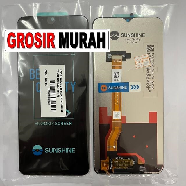 LCD Realme C35 Sunshine Narzo 50A Prime Black