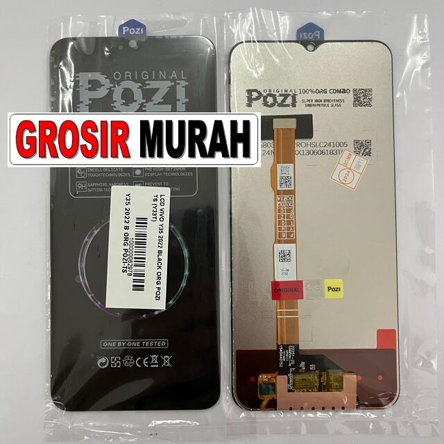 LCD Vivo Y35 2022 Org Pozi kompatibel Vivo Y33T Black