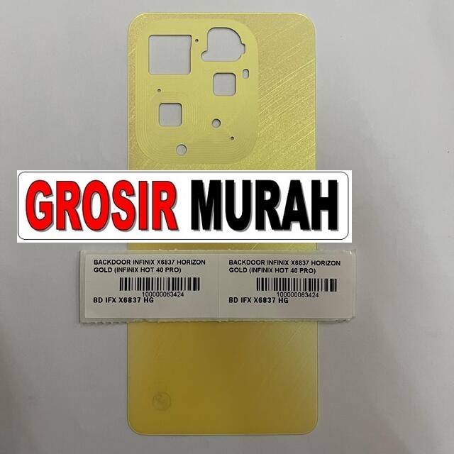 Backdoor Infinix X6837 Hot 40 Pro Horizon Gold