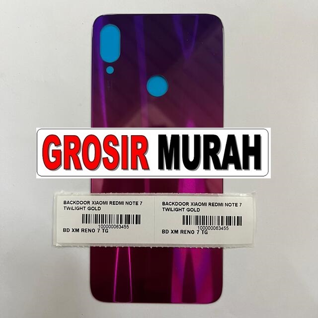 Backdoor Redmi Note 7 Twilight Gold