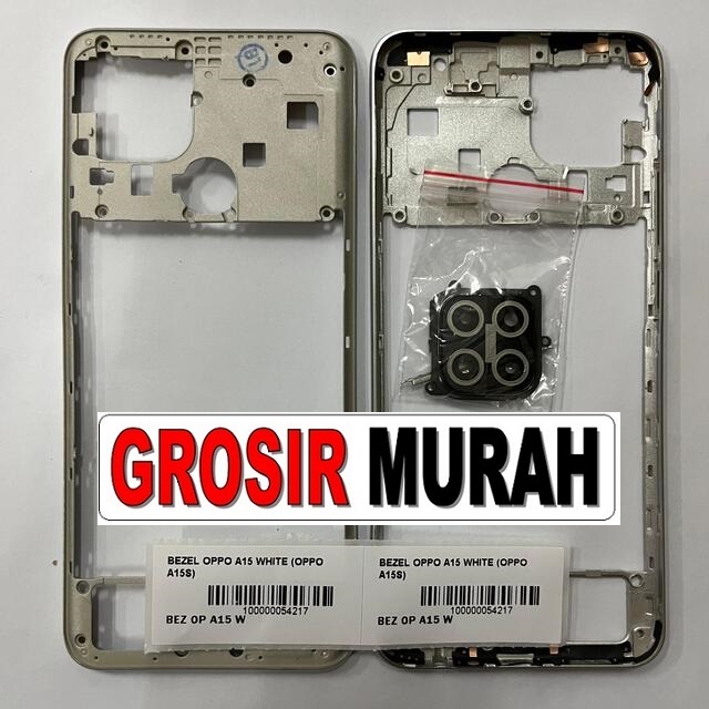 Bezel Oppo A15 A15S White