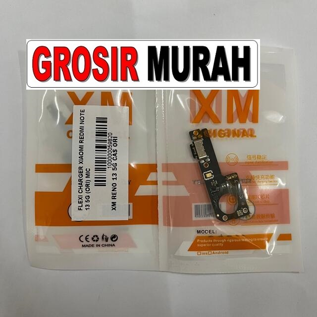 Jual Flexi Charger Xiaomi Redmi Note 13 5G Ori Fleksibel Flexible Fleksi Flexibel Flex Con Tc Connector Pcb Konektor cas papan charging
