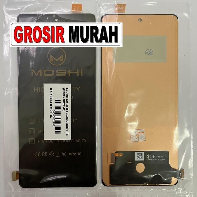 LCD Infinix X6853 merek Moshi - Layar Fullset Kompatibel GT 20 Pro