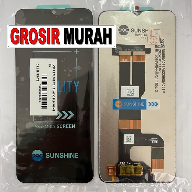 LCD Realme C31 Sunshine Black
