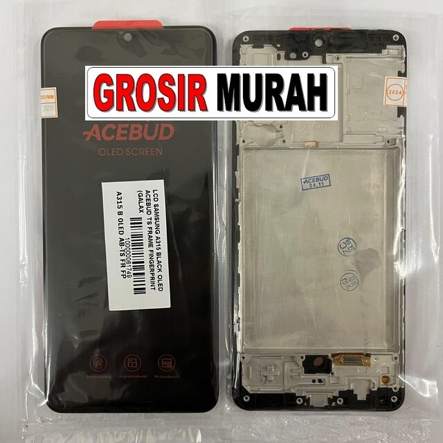 LCD Samsung A315 OLED Acebud Frame Fingerprint Galaxy A31