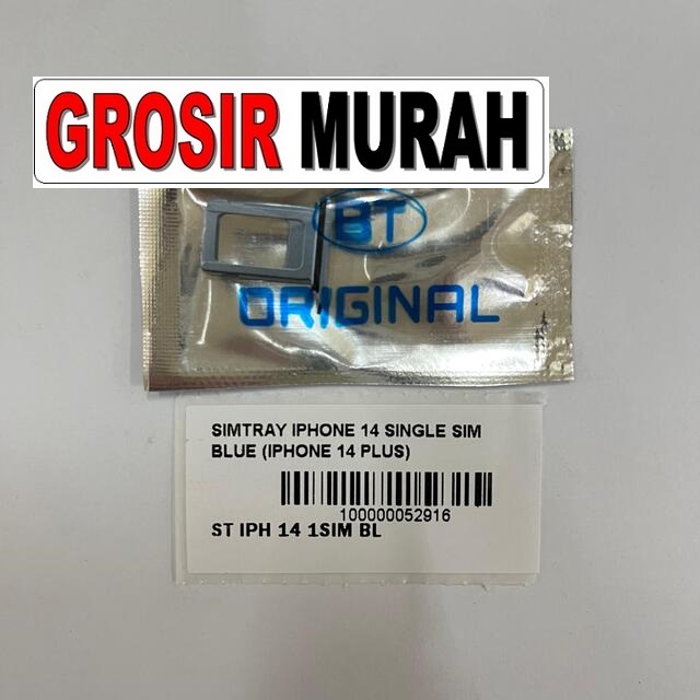 Simtray iPhone 14 Single Sim Biru Kompatibel iPhone 14 Plus