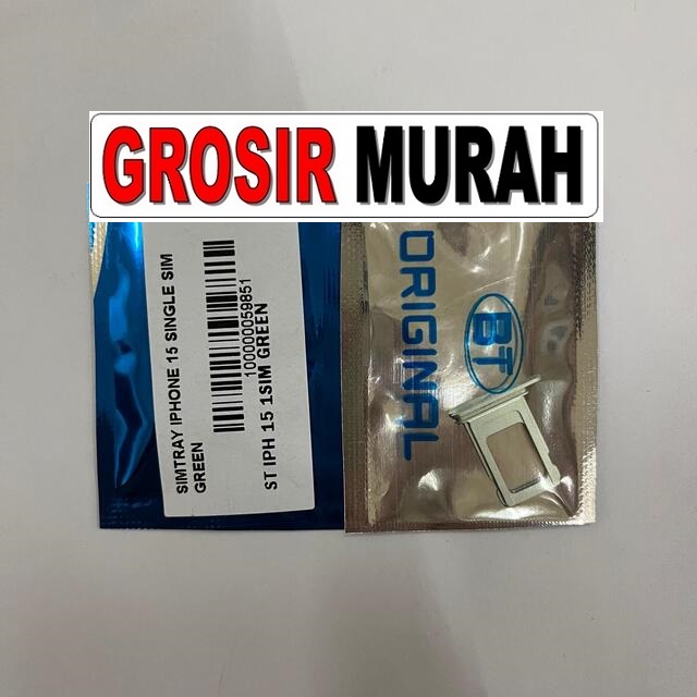 Simtray iPhone 15 Single Sim Green