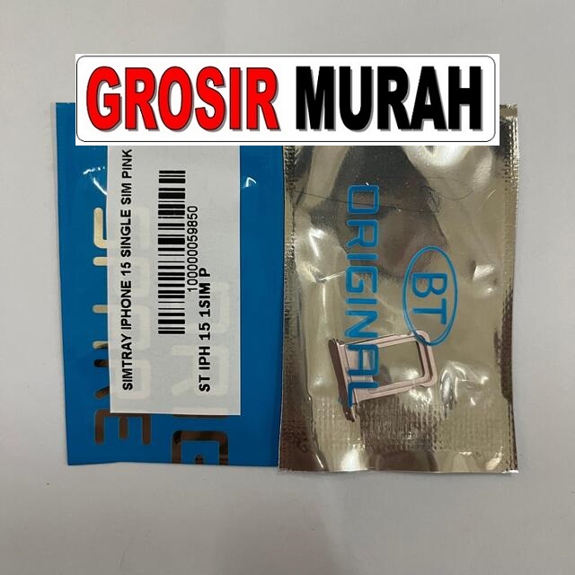 Simtray iPhone 15 Single Sim Pink