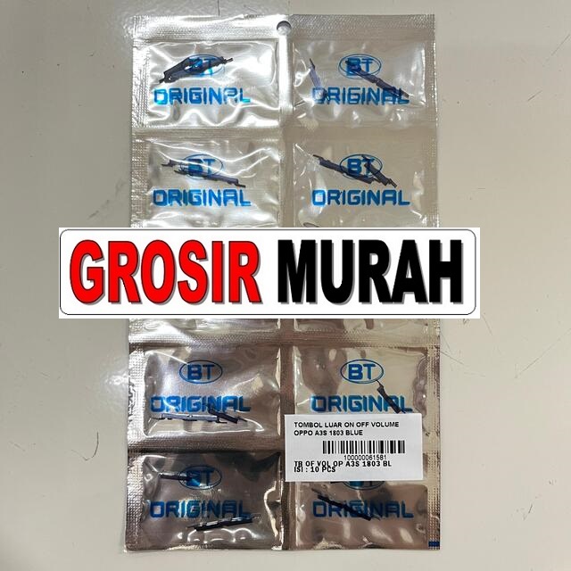 Tombol Luar On Off Volume Oppo A3S 1803 Blue