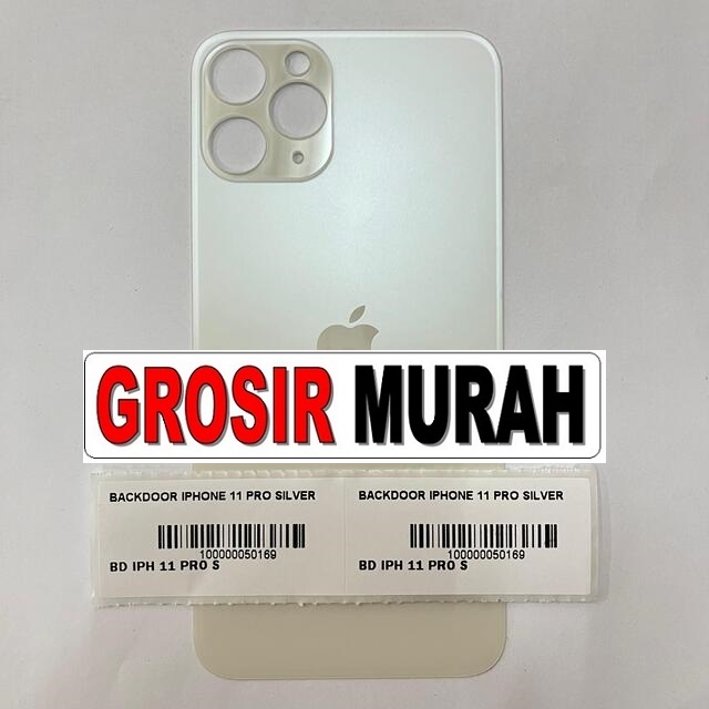 Backdoor iPhone 11 Pro warna Silver