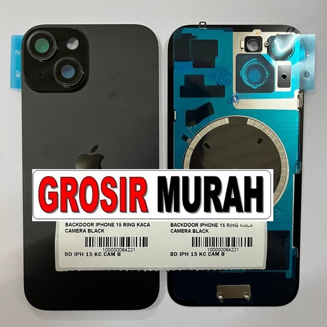 Backdoor iPhone 15 Fullset Black